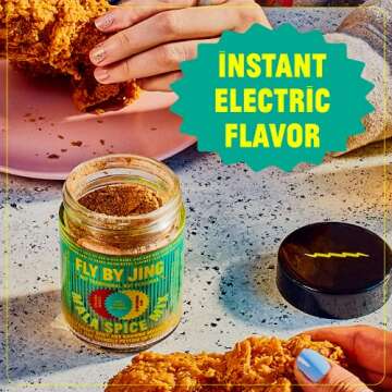 FLYBYJING Mala Spice Mix Spicy Tingly Warm All-Natural Vegan