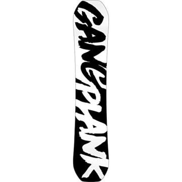 Rome Snowboards Gang Plank Snowboard 158 Black