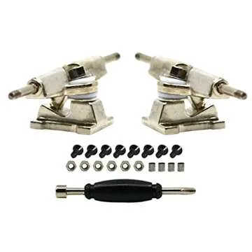 Teak Tuning 32mm Pro Fingerboard Complete - Fully Assembled with Pro Level Components - Pro Shaped Wooden Deck (32x97mm), UltraSpin Bearing Wheels, Prodigy Gen2 Trucks - The Crimson Classic