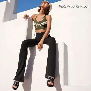 Tanamo Black Women's Summer Slide Sandals for Comfort