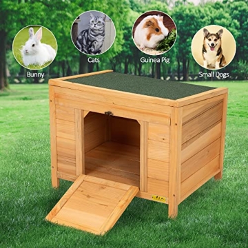 Stylish COZIWOW Small Animal House for Pets and Outdoors