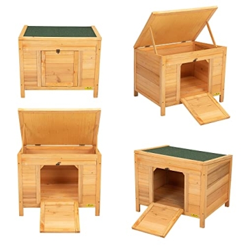 Stylish COZIWOW Small Animal House for Pets and Outdoors
