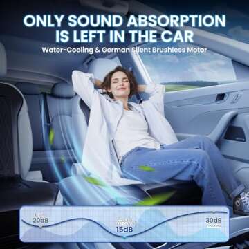 TOWTAMER 2025 Upgraded ICY Seat for Active Cooling Comfort