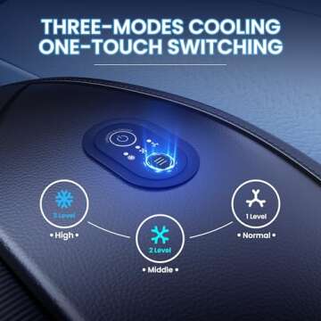 TOWTAMER 2025 Upgraded ICY Seat for Active Cooling Comfort