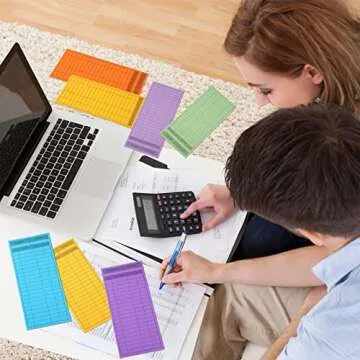 96 Money Envelopes for Budgeting Cash - 12 Colors Available