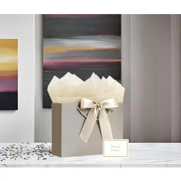 JMANNI Gift Bags - Elegant, Large, Reusable Gift Bags