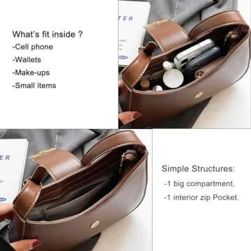 Sanxiner Classic Shoulder Bag - Stylish & Versatile Purse