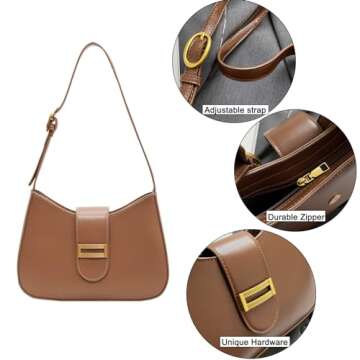 Sanxiner Classic Shoulder Bag - Stylish & Versatile Purse