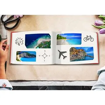 Versatile 8.5" x 11" White Chipboard Sheets - 25 Pack