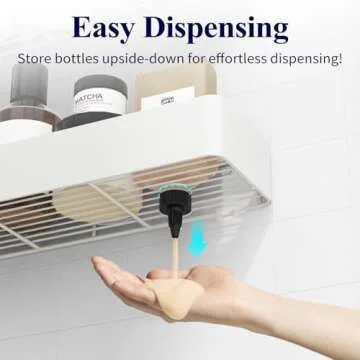 Kitsure X-Large Shower Caddy - No-Drill Organizer