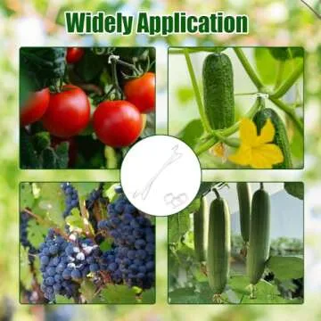130Pcs Tomato Hooks and Clips for Climbing Plants Support