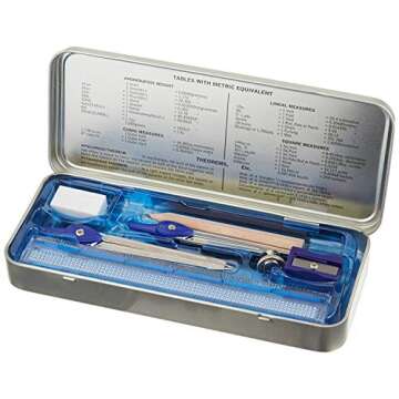 Staedtler Math Set for Drawing, Measuring Tools (557 10 BN 02)