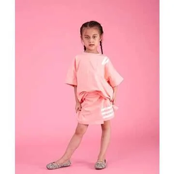 Yizhily Seamless Photography Background Paper, Coral & Pink