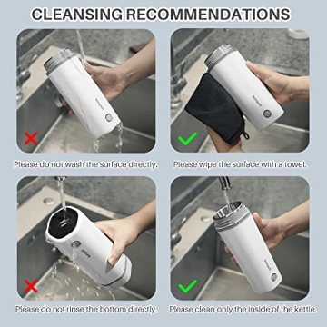 Fast Boiling Portable Electric Kettle for Travel