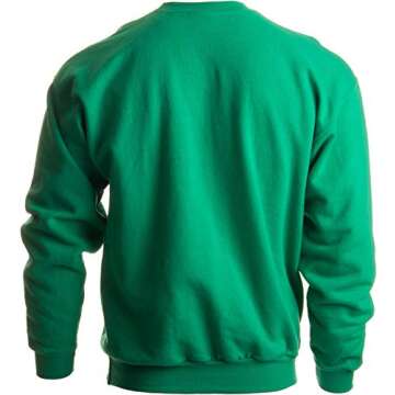 Christmas Sweater Sweatshirts | Santa Claus and Elf Holiday Crewneck Sweatshirt