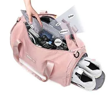 Marsheepy 24 Pack Activated Bamboo Charcoal Bags for Car Closet Shoe Home Basement Litter Box Cigarette Smoke Gym Bag (24 Packs×50g)