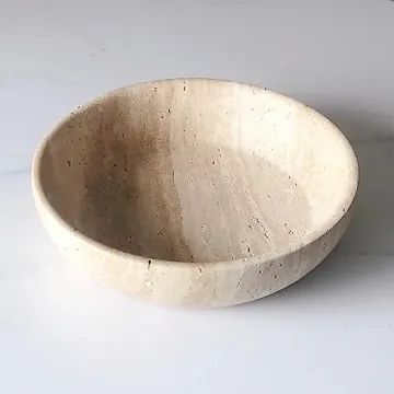SAIDKOCC Handcrafted Marble Decorative Dish for Home