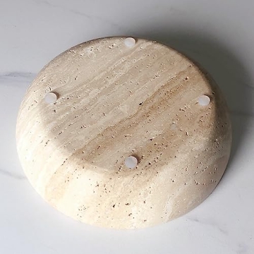 SAIDKOCC Handcrafted Marble Decorative Dish for Home