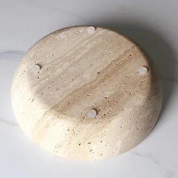 SAIDKOCC Handcrafted Marble Decorative Dish for Home