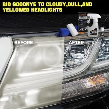 SOPAMI Headlight Restoration Kit for Clear, Bright Lights