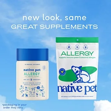 Native Pet Dog Allergy Chews for Itchy Skin Relief