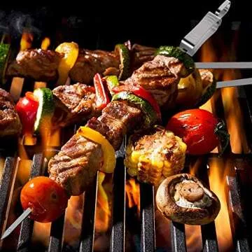 Heavy-Duty BBQ Skewers for Delicious Kabobs