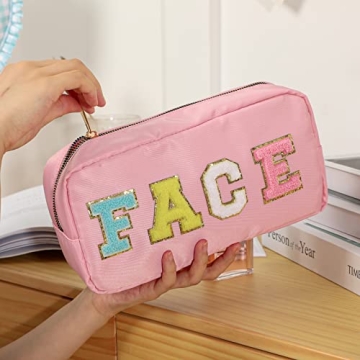 Personalized DYSHAYEN Cosmetic Bag for Women Travel