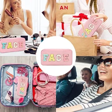 Personalized DYSHAYEN Cosmetic Bag for Women Travel