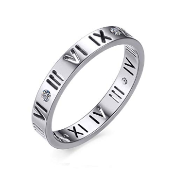 VNOX Women's Stainless Steel Ring - Elegant & Durable