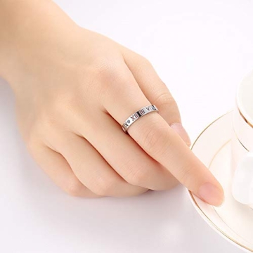 VNOX Women's Stainless Steel Ring - Elegant & Durable