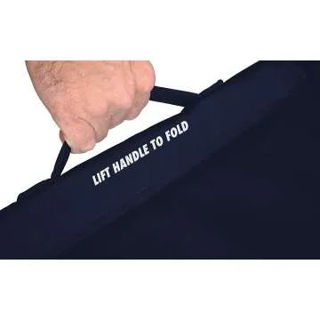 Portable Indigo Blue Rocking Chair - GCI Outdoor