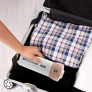 CHIVENIDO 4-in-1 Leakproof Travel Dispenser Pink+Gray