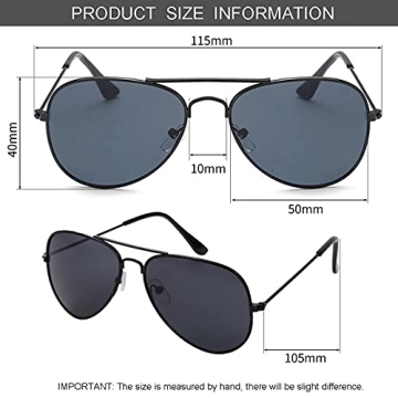 Wodison Kids Sunglasses UV Protection Stylish Metal Frame