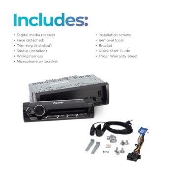 Pioneer MVH-S230BT Bluetooth Stereo with USB/AUX Inputs