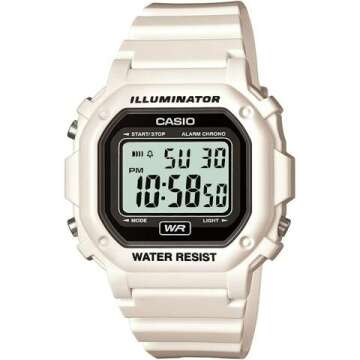 Casio Unisex Big Square Digital Quartz Watch