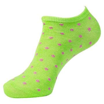 HOT FEET Cute No Show Ankle Socks for Women & Teens