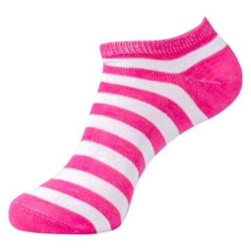 HOT FEET Cute No Show Ankle Socks for Women & Teens