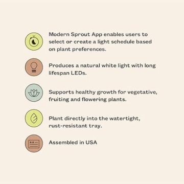 Modern Sprout Smart Growhouse Stylish Indoor Plant Grower