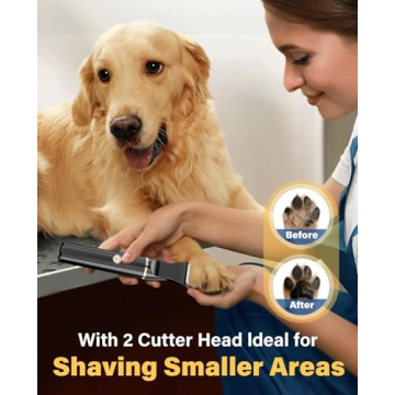 Oneisall Dog Grooming Kit for Heavy Thick Hair & Coats