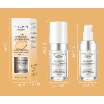 TLM Colour Changing Foundation for Flawless Skin