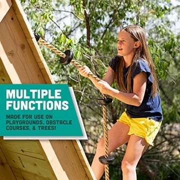 Squirrel 6.5 ft Climbing Rope for Outdoor Fun