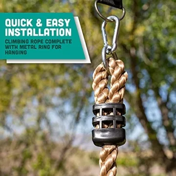 Squirrel 6.5 ft Climbing Rope for Outdoor Fun