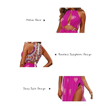 BIUBIU Women's Sexy Boho Maxi Dress for Summer 2024