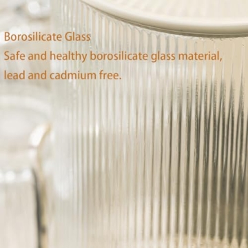 Drink Dispenser Large Capacity Glass Cold Kettle for Parties