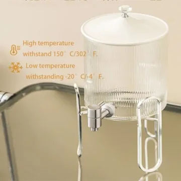 Drink Dispenser Large Capacity Glass Cold Kettle for Parties