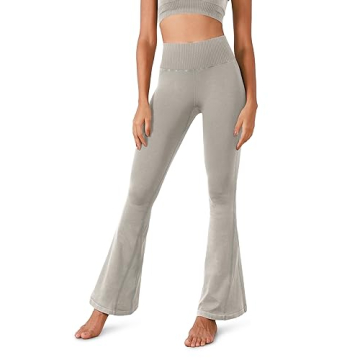 ODODOS Seamless Flare Leggings Comfortable Stylish Fit