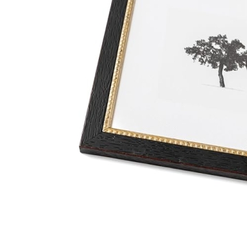 Vintage Tree Wall Art Framed Decor Dark Academia Style