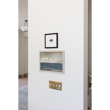 Vintage Tree Wall Art Framed Decor Dark Academia Style