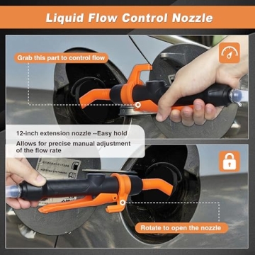 Portable Battery Operated Siphon Pump for Fuels