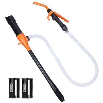 Portable Battery Operated Siphon Pump for Fuels